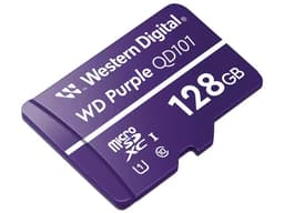 Memoria MicroSDXC Western Digital Purple SC QD101 de 128GB, UHS-I U1, Clase 10, para Cámaras de Seguridad. - imagen 2