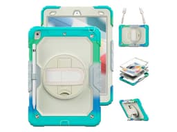 Funda protectora Tekku StrapB para iPad 9, 8 y 7 de 10.2", Multi-color Azul. - imagen 2
