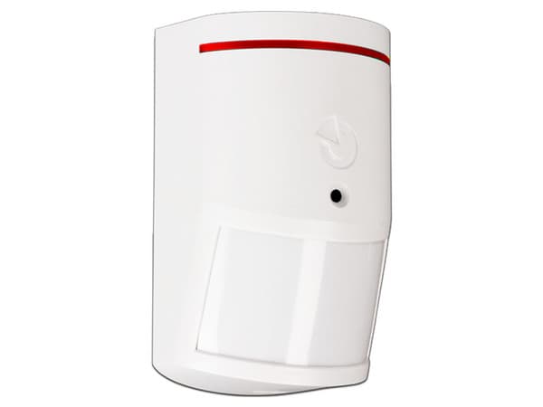 Detector de movimiento y rotura de cristal Jablotron JA-120PB, tipo BUS. Color Blanco.