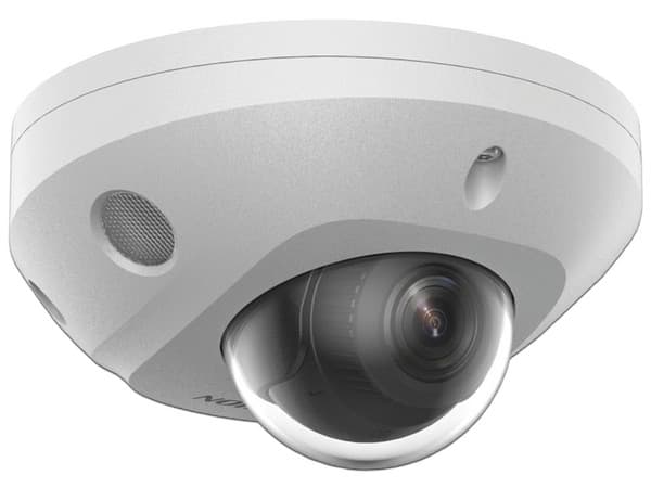 Cámara IP Tipo Domo Hikvision DS-2CD2563G2-LIS2U de 6MP (3200 x 1800), Lente de 2.8mm, IR hasta 30m, IP67, Color Blanco.