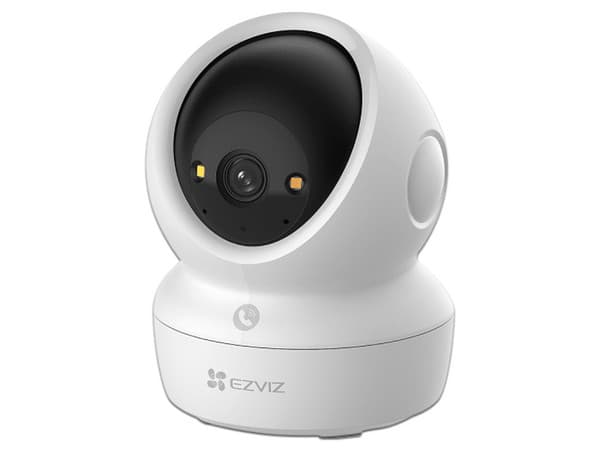 Cámara PT WiFi EZVIZ, 4K 8 Megapíxeles, Visión Nocturna Inteligente en Color, Detección Humana y de Mascotas, Llamada a la App con un toque, Almacenamiento en MicroSD y Nube.