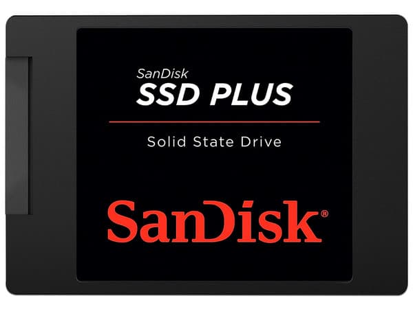 Unidad de Estado Sólido SanDisk PLUS de 2TB, 2.5" SATA III (6Gb/s).