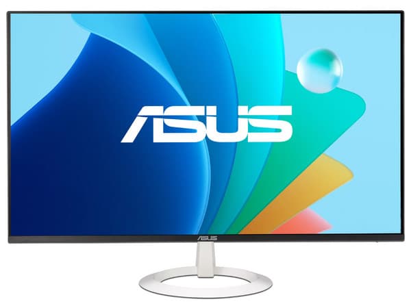 Monitor LED ASUS VZ24EHF-W de 24" con Panel IPS y Resolución Full HD 1920x1080p. Color Blanco.