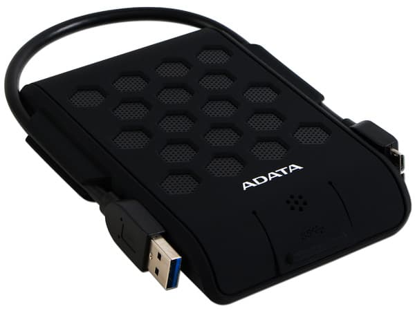 Disco Duro Portátil ADATA HD720 de 1TB a prueba de polvo, agua y golpes, USB 3.0. Color Negro