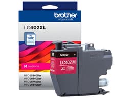 Cartucho de Tinta Brother, color Magenta, Modelo: LC402XLM, 1,500 páginas. - imagen 1