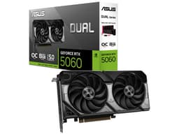 Tarjeta de Video NVIDIA GeForce RTX 5060 ASUS DUAL OC Edition, 8GB GDDR7, 1xHDMI, 3xDisplayPort, PCI Express 5.0. - imagen 1