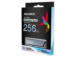 Unidad Flash USB-C ADATA UE800 de 256 GB, Metálica, Color Plata. - imagen 2