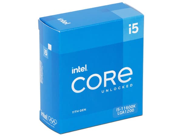 Procesador Intel Core i5-11600K de Onceava Generación, 3.9 GHz (hasta 4.9 GHz) con Intel UHD Graphics 750, Socket 1200, Caché 12 MB, Six-Core, 14nm. No incluye disipador.