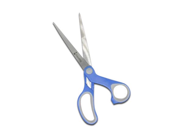 Paquete de Tijeras Nextep NE-133 Multiusos de 8", 1 Caja x 6 Piezas, Color Azul.