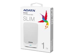 Disco duro Externo ADATA HV320 de 1TB, USB 3.1. Color Blanco. - imagen 2