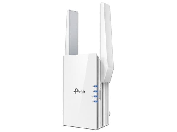 Extensor de alcance inalámbrico TP-Link RE505X de doble banda, Wireless AX (Wi-Fi 6), hasta 1200 Mbps.