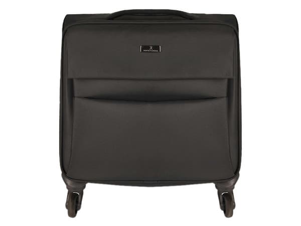 Maletín Ejecutivo Perfect Choice PC-083009 para Laptop de hasta 15.6", con ruedas. Color Negro.