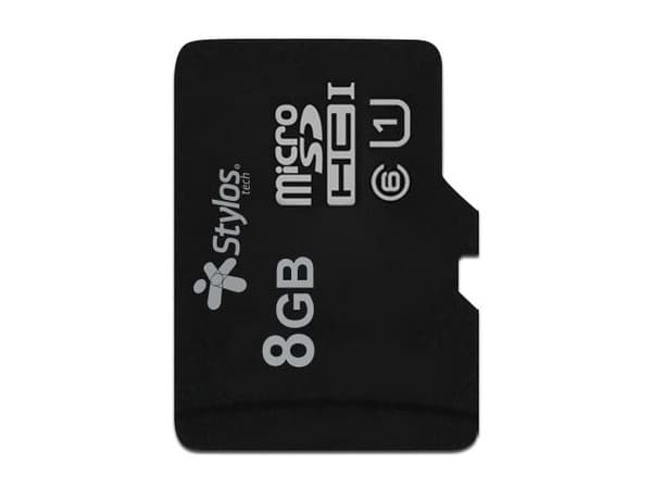 Memoria microSDHC Stylos STMSDS1B de 8 GB, Clase 10. Color Negro