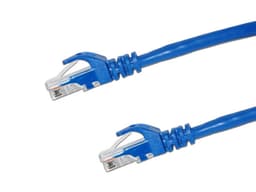 Cable RJ45 Cat6 UTP Enson P6003L Longitud 0.3 m Conector RJ45(M-M), 100% cobre. Color Azul. - imagen 2