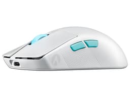 Mouse Gamer Inalámbrico ASUS ROG Harpe Ace Aim Lab Edition, DPI de hasta 36.000DPI, Sensor ROG AimPoint, Conectividad USB 2.0, Bluetooth, Color Blanco. - imagen 2