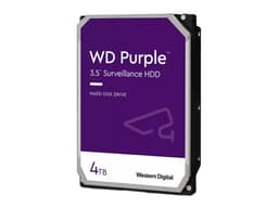 Disco Duro para Videovigilancia Western Digital Purple de 4TB, IntelliPower RPM, 256 MB caché, SATA III (6 Gb/s). - imagen 1