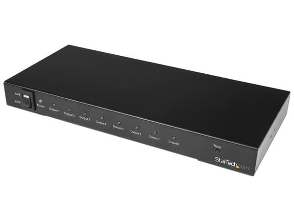 Divisor Splitter HDMI de 8 puertos, 4K 60Hz con Audio 7.1.