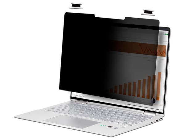 Filtro de Privacidad StarTech 14LT-PRIVACY-SCREEN, Compatibilidad para Laptops de hasta 14", Abatible, Con Reducción de luz Azul.
