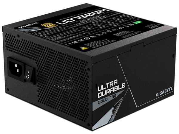 Fuente de Poder Modular Gigabyte UD750GM de 750W, ATX, 80 PLUS Gold.