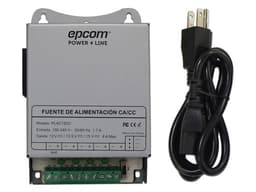 Fuente de Poder Metálica Epcom de 12 Vcc / 13.5 Vcc / 15 Vcc  para 4 Cámaras, 4 A. - imagen 1