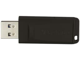 Unidad Flash USB 2.0 Verbatim Slider de 32GB. Color Negro. - imagen 1