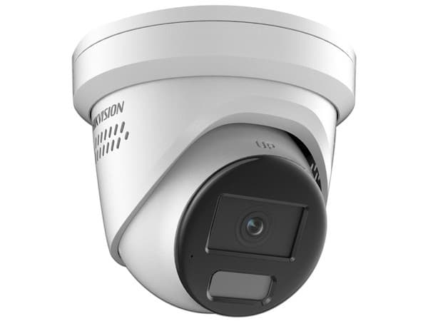 Cámara de Vigilancia tipo Domo Hikvision DS-2CD3386G2H-LISU de 8MP (3840 x 2160), IR hasta 40m, Micrófono Integrado, IP67.