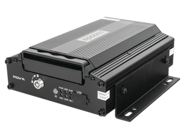 DVR Móvil Epcom XMR401NAHDS de 4 Canales AHD de 2MP + 1 Canal IP, Soporta 4G, GPS y WiFi, Soporta HDD hasta 2TB (No incluye disco duro).