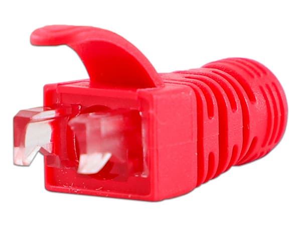 Bota Enson EPRO-BOOT-RD para cable UTP, Compatible con Cat5e, Cat6, Color Rojo.