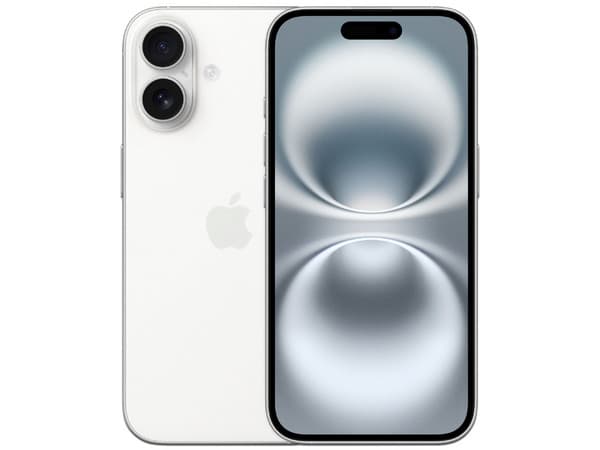 Smartphone Apple iPhone 16: Procesador Apple Chip A18, Almacenamiento de 128GB, Pantalla Super Retina XDR de 6.1",Bluetooth, Wi-Fi, 5G, iOS, Color Blanco.