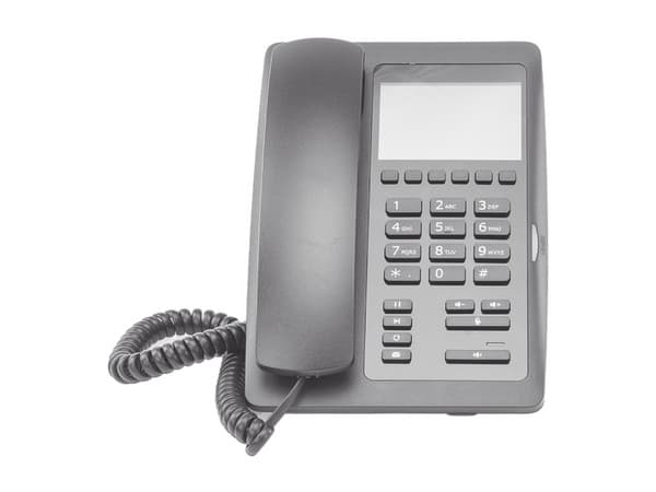 Teléfono IP para Hotelería Fanvil H5, 2 Líneas SIP, profesional con 6 teclas programables , Pantalla LCD de 3.5", PoE.