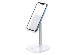 Soporte para Teléfono UGREEN 60343, Base antideslizante, ángulo ajustable, compatible con dispositivos de 4" a 7.9". Color Blanco - imagen 2