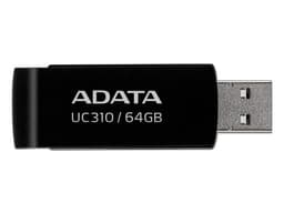 Unidad Flash USB 3.2 Adata UC310 de 64GB. Color Negro. - imagen 2