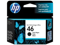 Cartucho de tinta HP 46 negra Original (CZ637AL). - imagen 1