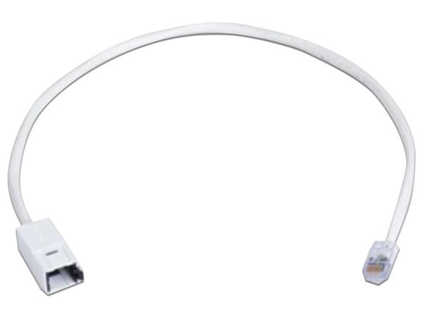 Plug Flexible Belden de Conector RJ-45 Hembra a RJ-45 Macho, Cat6A, Calibre 23AWG. Color Blanco.
