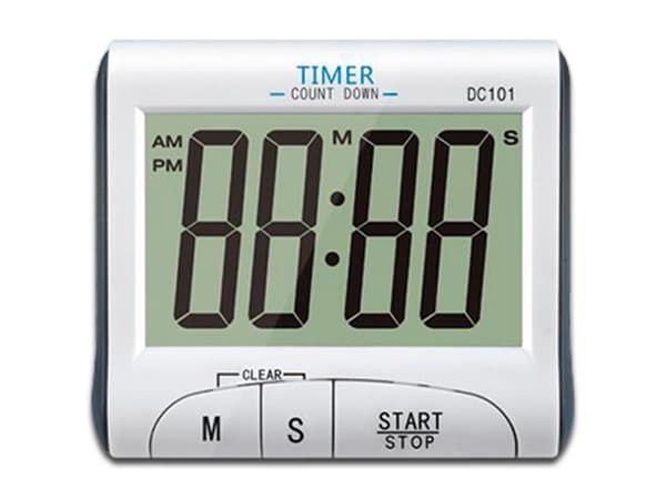 Reloj Digital BRobotix con cronómetro. Color Gris.