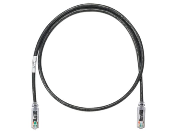 Cable de red, Cat6, UTP, RJ-45 (M-M), 3m, Color Negro.