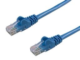 Cable de Red Intellinet Cat6 UTP, 3.0m. Color Azul. - imagen 1