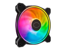 Ventilador Cooler Master MasterFan MF120 Halo, 120mm, ARGB, 2050RPM, Color Negro. - imagen 1