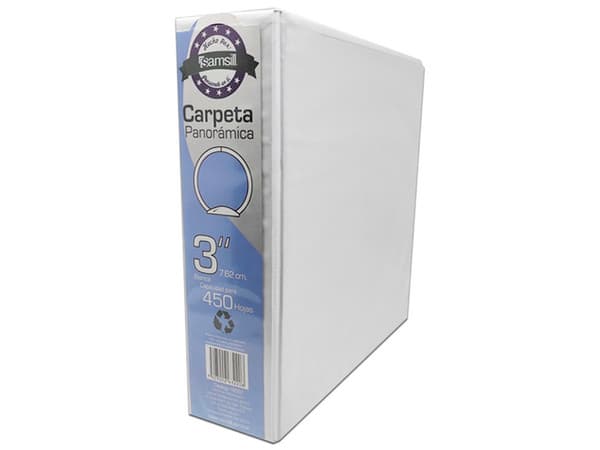 Carpeta de Vinil SAMSILL 18587, Color Blanco.