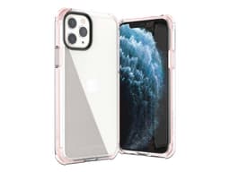 Funda Ballistic Bshock, para iPhone 11 PRO. Diseño Transparente Rosa. - imagen 1