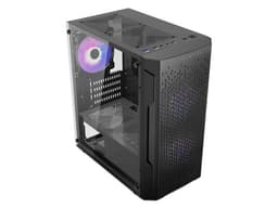 Gabinete Balam Rush Artic, Micro-ATX, Micro Tower, (no incluye fuente de poder). Color Negro. - imagen 3