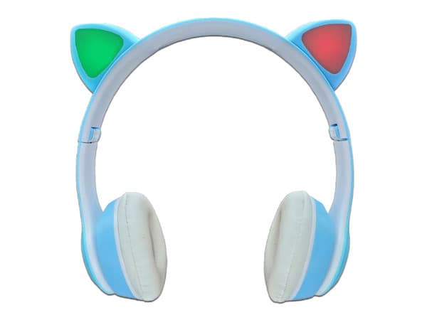 Audifonos de Diadema Highlink Cat, Bluetooth. Color Azul