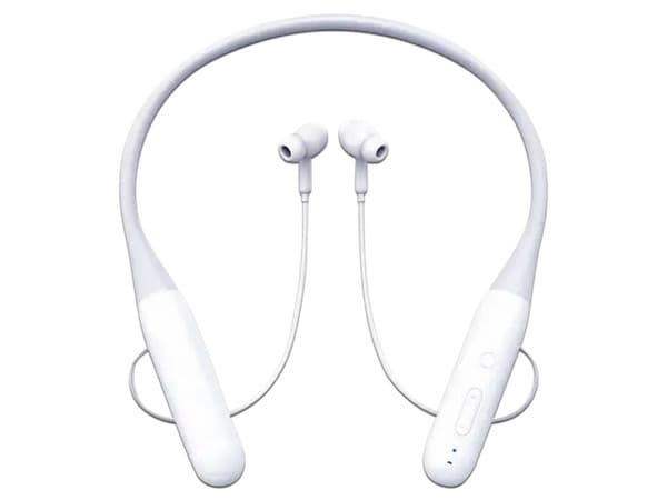 Audífonos Inalámbricos BRobotix 6005903 Con Banda Para Cuello, Bluetooth, Color Blanco.