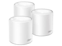 Sistema de Wi-Fi en Malla TP-Link DECO X50 de Doble banda 2.4GHz y 5GHz, Wireless AX (Wi-Fi 6), Hasta 2402 Mbps, Color Blanco, (Paquete de 3 Piezas). - imagen 1