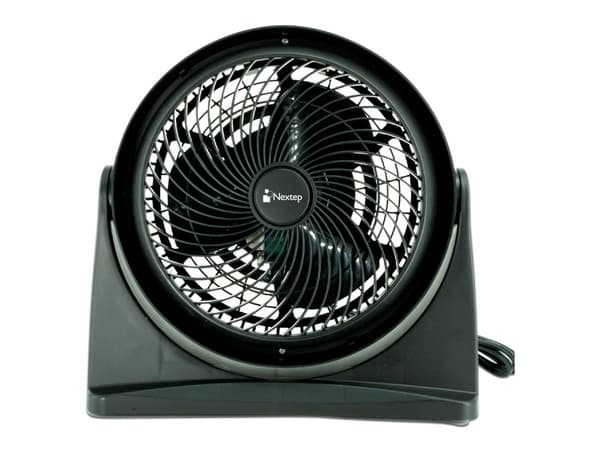 Ventilador De Escritorio Nextep Ne-692 Con Inclinacion Y Velocidad Ajustable. Color Negro