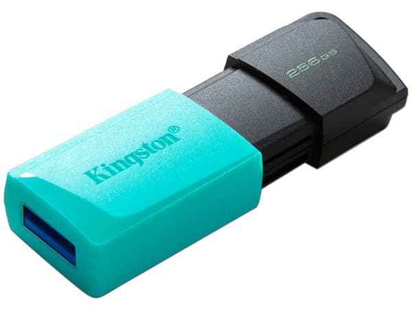 Unidad Flash USB 3.2 Kingston DataTraveler Exodia M de 256GB. Color Verde.