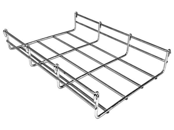 Charola CHAROFIL versión light MallaFils, 54/200mm, Acabado Electro Zinc, Tramo 3m.