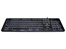 Teclado Perfect Choice PC-201304, Iluminación en Teclas para Oficina, Retroiluminación en Color Blacklight. - imagen 2