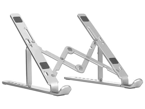 Base para Laptop BRobotix 263564 con inclinación ajustable.