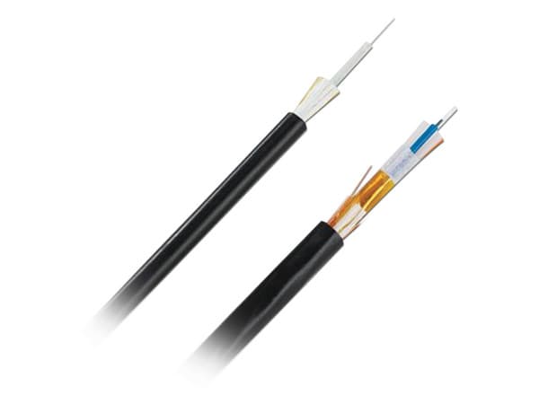 Cable de Fibra Óptica Panduit  FOCRZ06Y de 6 hilos, Multimodo OM4 50/125 Optimizada, 1m. Color Negro